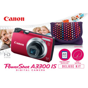 Canon Powershot A3300 IS Digital Camera Deluxe ...: Picture 1 regular