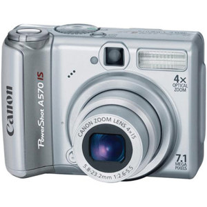 Canon Powershot A570 IS Digital Camera, 7.1 Meg...: Picture 1 regular