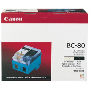  Canon BC-80 Black Ink Cartridge & Print Head for the BJC-8500 Inkjet Printer. 