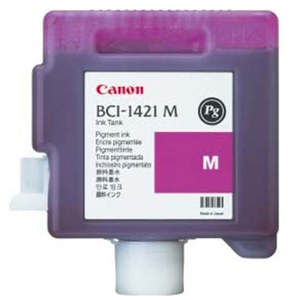  Canon BCI-1421M PG Magenta Ink Cartridge for the imagePROGRAF W8400 Inkjet Printer. 