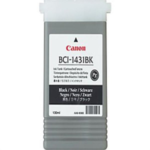  Canon BCI-1431BK PG Black Ink Cartridge for the imagePROGRAF W6400 Inkjet Printer. 
