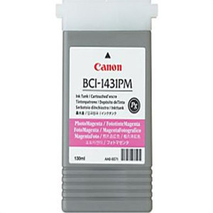  Canon BCI-1431PM PG Photo Magenta Ink Cartridge for the imagePROGRAF W6400 Inkjet Printer. 
