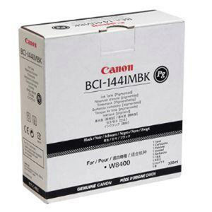  Canon BCI-1441MBK PG Matte Black Ink Cartridge for the imagePROGRAF W8400 Inkjet Printer. 
