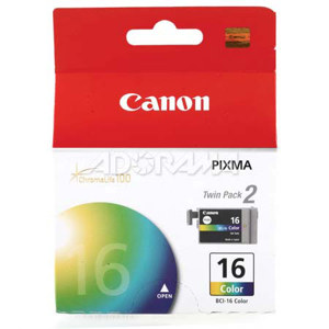  Canon BCI-16, Color Ink Cartridge for the Pixma iP90 and Selphy DS700, DS810 Inkjet Printers. 