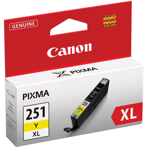  Canon CLI-251 XL Yellow Ink Tank 