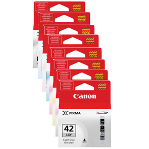  Canon CLI-42 Color 8 Ink Value Pack - Includes: Photo Black, Gray, Light Gray, Cyan, Magenta, Yellow, Photo Cyan, and Photo Magenta 