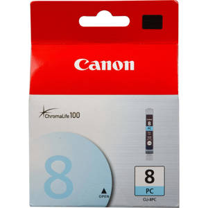  Canon CLI-8PC Photo Cyan Ink Cartridge for Many Pixma Series Inkjet Printers. 