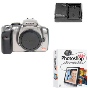 Canon Eos Digital Rebel 6.3 Megapixels Slr Chro...: Picture 1 regular