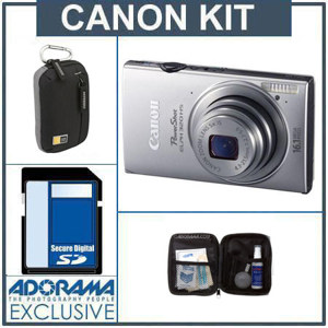 Canon PowerShot ELPH 320 HS Digital Camera Kit 6021B001 KS