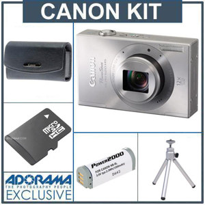 Canon PowerShot ELPH 520 HS Digital ELPH Camera Kit 6166B001 A