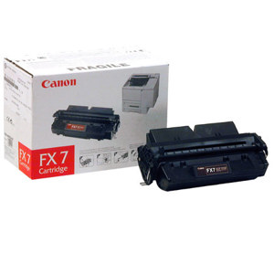  Canon FX-7 Black Laser Toner Cartridge, Yield 4500 Pages 