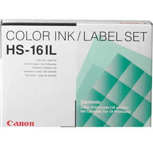  Canon Color Ink/Label Set HS-16IL for CD-300 Printer (18 sheets/16 labels per sheet) 