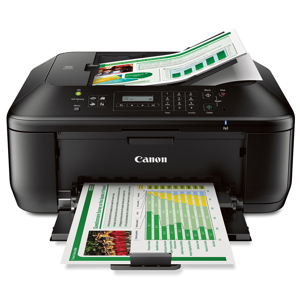  Canon PIXMA MX472 Wireless Office All-In-One Printer, 5.5 ipm Color, 1800 x 1200 dpi Color - Print, Copy, Scan, Fax 