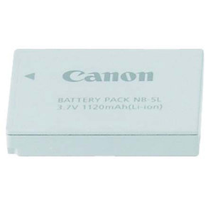 Image :  Canon NB-5L Rechargeable Lithium-ion Battery for many Powershot Digital Cameras. 