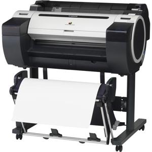  Canon imagePROGRAF iPF685 24" Wide Format 5-Color Printer, USB 2.0, 2400x1200dpi Print Resolution, 320GB Hard Drive 