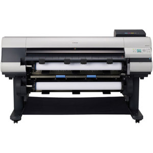  Canon imagePROGRAF iPF825 5-Color 44" Dual Roll Printer, 2,400x1,200 dpi, USB 2.0 / 10/100 Base-T/TX 