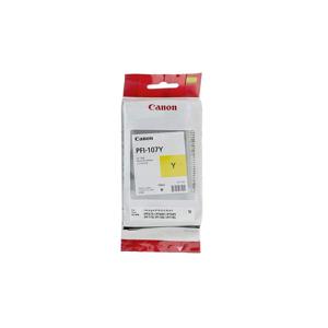  Canon PFI-107 130ml Ink Tank for Canon iPF680/685/780/785, Yellow 