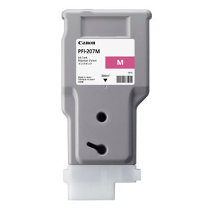  Canon PFI-207 300ml Ink Tank for Canon iPF680/685/780/785, Magenta 