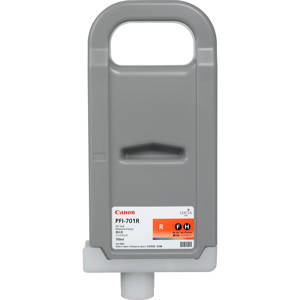  Canon PFI-701R Ink Tank for the imagePROGRAF iPF8000 and iPF9000 Inkjet Printers, 700 ml. 