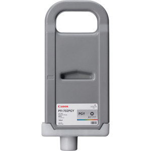  Canon PFI-702PGY 700ml Pigment Photo Gray Ink Tank for imagePROGRAF iPF8100/iPF9100 