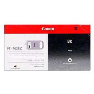  Canon PFI-703BK 700ml Pigmented Dye Black Ink Tank for iPF810/iPF810 PRO/iPF820/iPF820 PRO 
