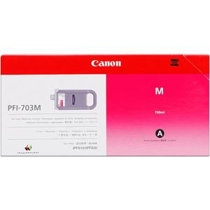  Canon PFI-703M 700ml Pigmented Dye Magenta Ink Tank for iPF810/iPF810 PRO/iPF820/iPF820 PRO 