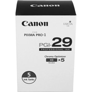  Canon PGI-29 Chroma Optimizer Ink Tanks - 5 Pack 