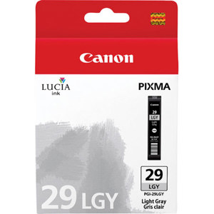  Canon PGI-29 Light Gray Ink Tank for the Pixma Pro 1 Inkjet Printer 