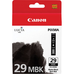  Canon PGI-29 Matte Black Ink Tank for the Pixma Pro 1 Inkjet Printer 