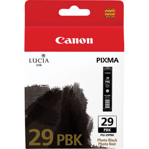  Canon PGI-29 Photo Black Ink Tank for the Pixma Pro 1 Inkjet Printer 