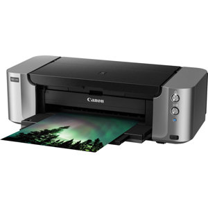  Canon PIXMA PRO-100 Professional Photo Inkjet Printer, 4800x2400 Resolution, WiFi, 13x19" Max Paper Size 