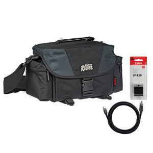 Canon Starter Kit/EOS Digital Rebel T3 SLR Camera: Picture 1 regular