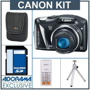 Canon PowerShot SX130IS, Digital Camera Kit - B...: Picture 1 regular