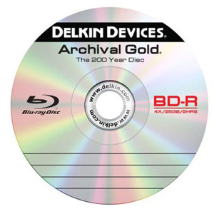 Delkin 6x BD-R Blu-Ray Recordable Disc, 10 Pack Spindle: Picture 1 regular