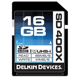 Delkin 16GB SDXC UHS-I 400x Memory Card: Picture 1 regular