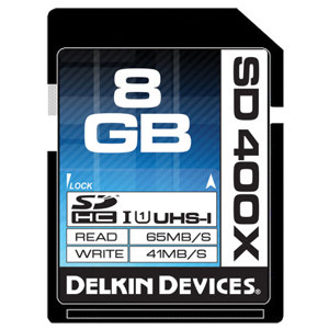 Delkin 8GB SDXC UHS-I 400x Memory Card: Picture 1 regular