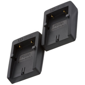Image :  Delkin Two Charging Plates for the Nikon ENEL5 Battery for use with the Dual Universal Charger 