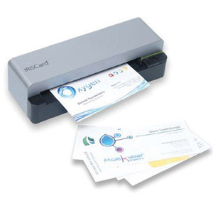  IRIS IrisCard Anywhere 5 Business Cards Scanner, 300 dpi, Up to 800 Business Cards/Hour, USB Type-B Mini, Single Sheet Document Feed 
