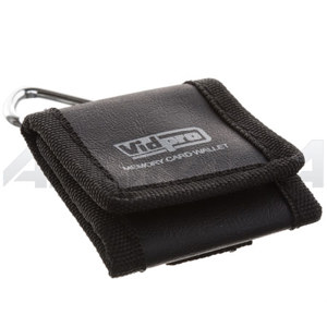 Adorama MEM3C, Tri-Fold Memory Card Wallet, Metal Clip: Picture 1 regular