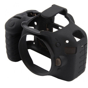 Delkin Snug It Pro Skin for Canon Rebel T3i DSLR, Black: Picture 1 regular