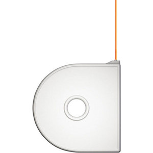  3D Systems PLA Plastic Printer Cartridge for 2nd Gen Cube Printers, Neon Orange 