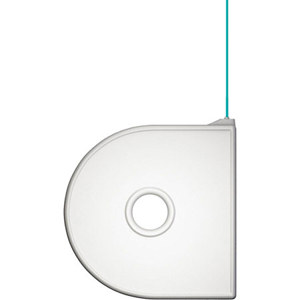  3D Systems PLA Plastic Printer Cartridge for 2nd Gen Cube Printers, Teal 