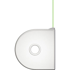  3D Systems PLA Plastic Printer Cartridge for 2nd Gen Cube Printers, Glow in the Dark Green 