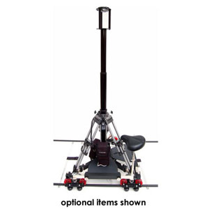  Indie Dolly Systems CLMN Electronic Dynamic Motion Column with Midsize Heavy Duty Tripod, Controller, Handset, Battery Pack and Two Carrying Cases 