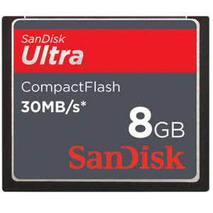 SanDisk SDCFH008GA11, 8GB Flash Memory Card, 30Mbps: Picture 1 regular