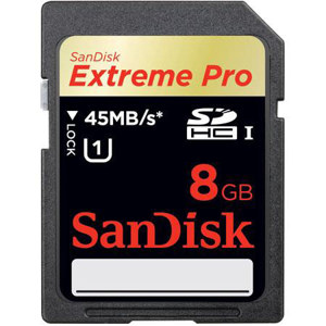 SanDisk 8GB, ExtremePRO Secure Digital High Cap...: Picture 1 regular