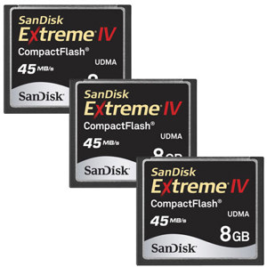 SanDisk 8 GB Extreme IV Compact Flash Memory Ca...: Picture 1 regular