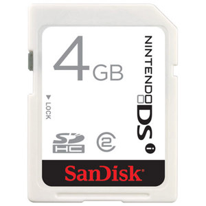 SanDisk 4GB Secure Digital (SDHC) Nintendo DSi SDHC Memory Card SDSDG004GA11
