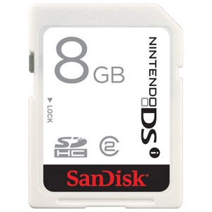 SanDisk SDSDG008GA11, 8GB Nintendo DSI SDHC Memory Card: Picture 1 regular