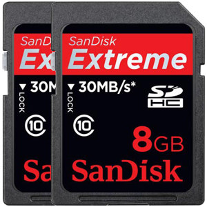 SanDisk 8GB, Extreme Secure Digital High Capaci...: Picture 1 regular